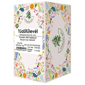 Gyógyfű tüdőfűlevél filteres tea 20x0,8g 16 g