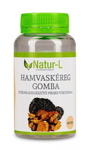 Natur-L hamvaskéreg gomba kapszula 60 db