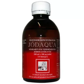 Jódaqua természetes jódos gyógyvíz 200 ml