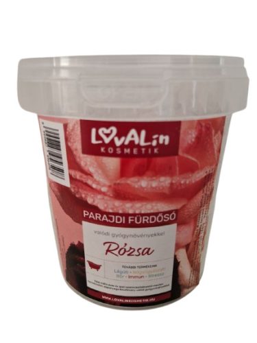 Lovalin parajdi fürdősó rózsa 1000 g