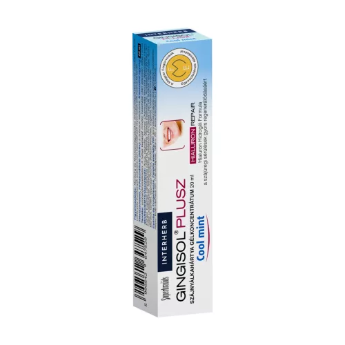 Interherb gingisol plusz szájnyálkahártya gél cool mint 20 ml