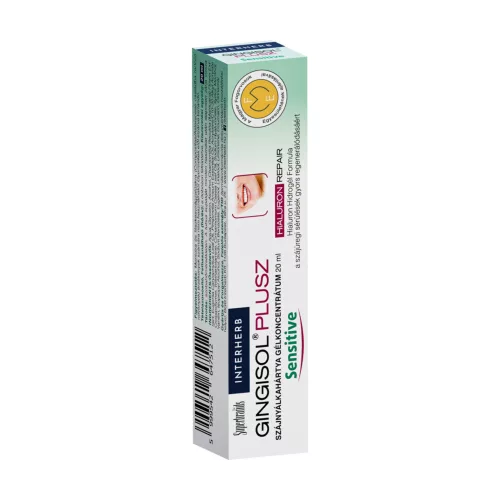 Interherb gingisol plusz szájnyálkahártya gél sensitive 20 ml
