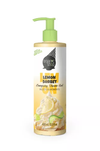 Organic Shop “citrom sorbet” energizáló tusfürdő gél 400 ml