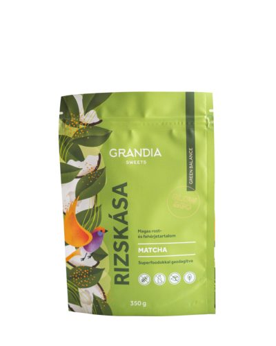 Grandia rizskása növényi fehérjével matcha 350 g