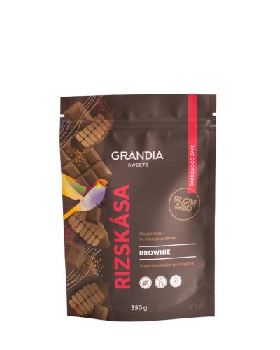 Grandia rizskása növényi fehérjével brownie 350 g