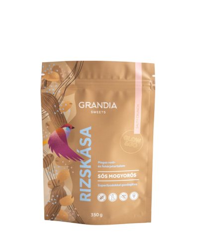 Grandia rizskása növényi fehérjével sós mogyorós 350 g