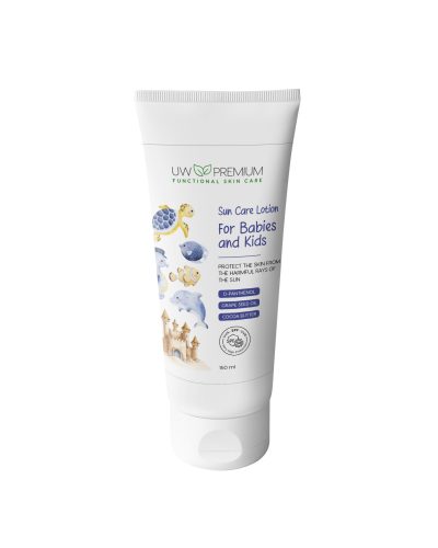 Uw premium sun care lotion for babies and kids spf50 150 ml