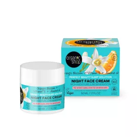   Organic Shop arckrém éjszakai narancsvirággal e-vitaminnal és mandulaolajjal 50 ml