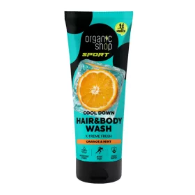   Organic Shop “cool down” sampon és tusfürdő naranccsal és mentával 200 ml