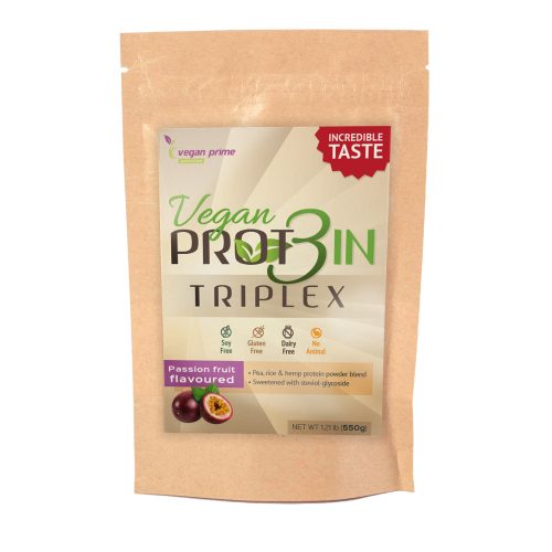 Netamin vegan prot3in triplex fehérjepor-maracuja 550 g