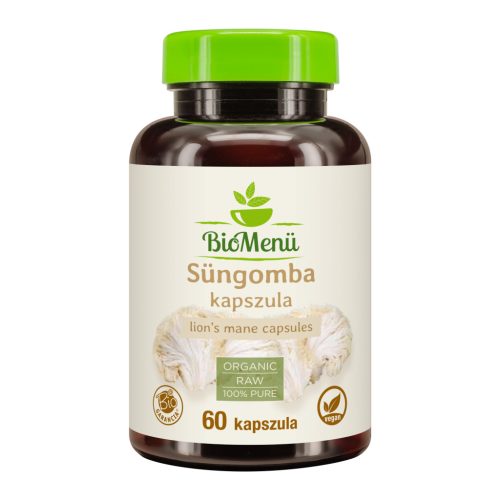 BioMenü bio süngomba kapszula 60 db