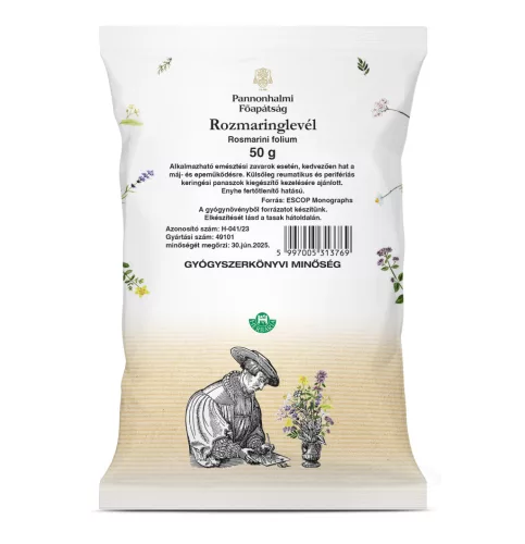 Pannonhalmi rozmaringlevél tea 50 g