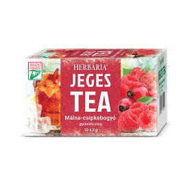   Herbária jeges tea málna-csipkebogyó gyümölcstea 20x2g 40 g