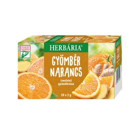   Herbária gyömbér narancs ízesítésű gyümölcstea 20x2g 40 g