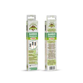 Outdoor Freakz bambusz fogkefe aktív szenes sörtével 3 db