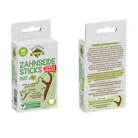 Outdoor Freakz öko fogselyem mentás applikátoros 40 db