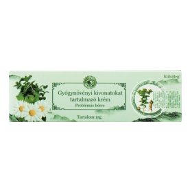   Sun Moon gyógynövényi kivonatokat tartalmazó kenőcs problémás bőrre 15 g