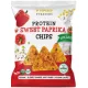 Popcrop pyramids gluténmentes sweet paprika ízű protein chips 60 g