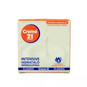   Creme21 intenzív hidratáló krémszappan e-vitaminnal és mandulaolajjal nagyon száraz bőrre 125 g