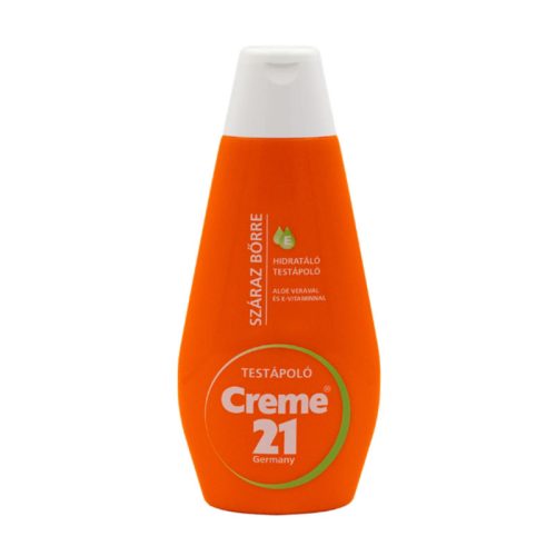 Creme21 hidratáló testápoló aloe verával és e-vitaminnal száraz bőrre 400 ml