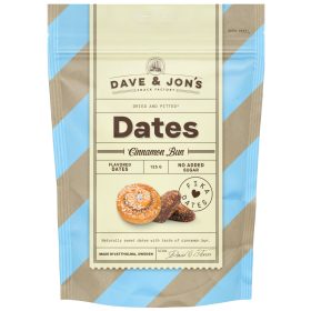  Dave & Jon's dates cinnamon bun mag nélküli ízesített datolya fahéjas csiga ízben, hozzáadott cukor nélkül 125 g