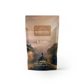 Nordvital l-lizin por 60adag 120 g