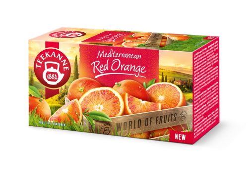 Teekanne mediterranean red orange vérnarancs gyümölcstea 40 g