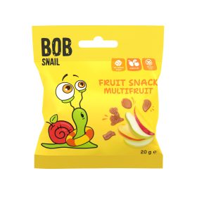 Bob Snail gyümölcs snack multifruit 20 g