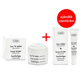   Ziaja kecsketejes nappali arckrém 50ml+ajándék kecsketejes szemkrém 15ml 1 db