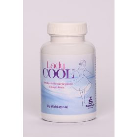   Lady Cool barátcserjét, ashwagandát és gyógynövényeket tartalmazó kapszula menstruáció és menopauza támogatására 60 db