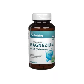 Vitaking magnézium biszglicinát+b6 (p5p) kapszula 60 db
