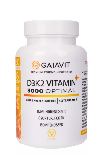 Gaiavit d3k2 vitamin 3000 optimal kapszula 60 db