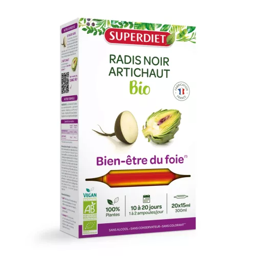 Superdiet articsóka és fekete retek - a máj védelméért ampulla 20x15ml 300 ml