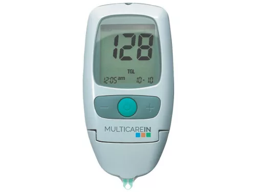 MultiCare IN 3 az 1-ben vércukor-, koleszterin- és trigliceridszint-mérő