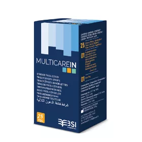MultiCare IN triglicerid tesztcsík 25db