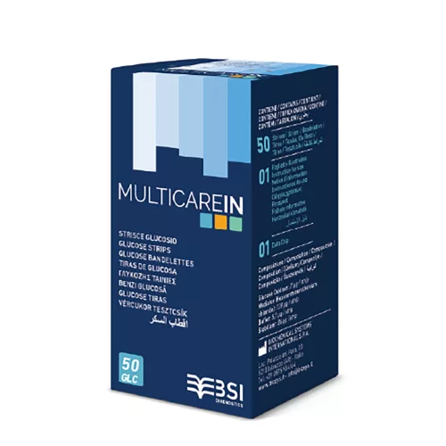 MultiCare IN vércukor tesztcsík 50db