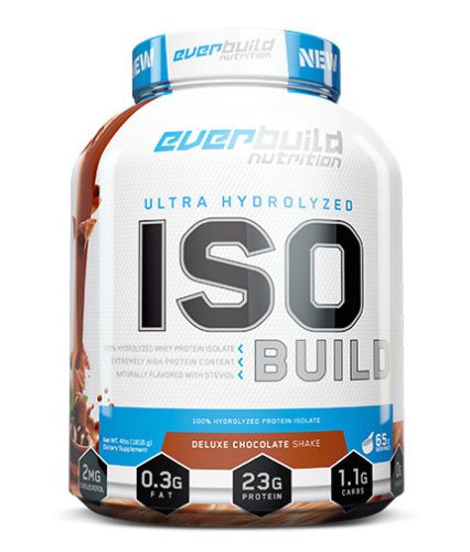 Everbuild Nutrition - Ultra Hydrolized Iso Build Protein 1816g Unflavored - Tejsavó fehérje izolátum, ízesítetlen