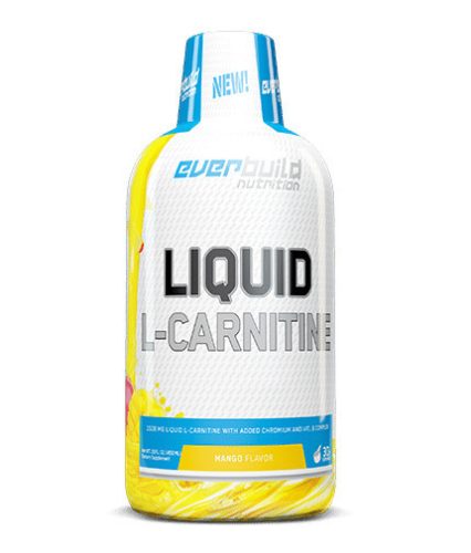 EverBuild Nutrition LIQUID L-CARNITINE + CHROMIUM / 450 ml - Raspberry - l-karnitin ital, málna
