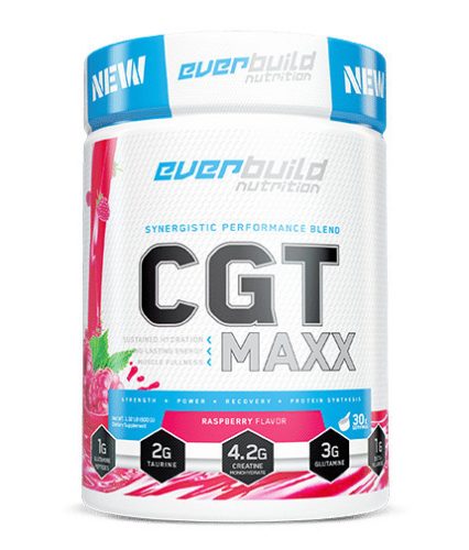 EverBuild Nutrition - CGT Maxx Raspberry / 30 adag - Kreatin-glutamin-taurin, málna