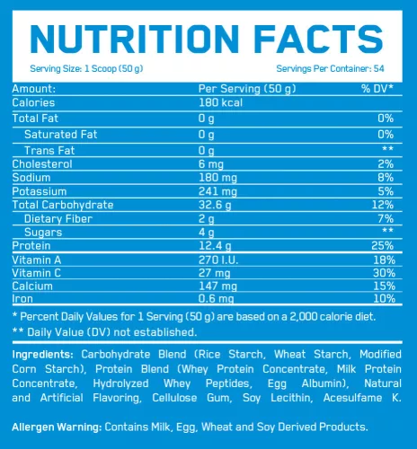 EverBuild Nutrition MASS BUILD 908 g / 2724 g / 5448 g - 2720, Chocolate - Izomtömegnövelő, csoki
