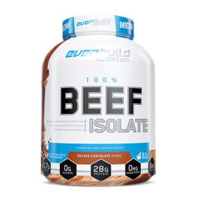   EverBuild Nutrition 100% Beef Isolate 908 g / 1816 g - 1816, Vanilla - Marhafehérje izolátum