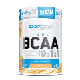   EverBuild Nutrition - BCAA 8:1:1 100%-os gyógyszerészeti tisztaságú Aminosav - Iced tea