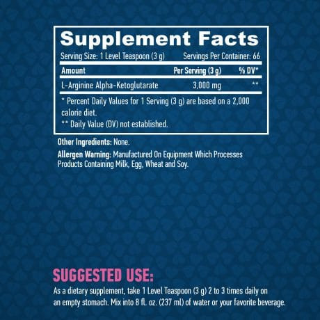 Haya Labs - Sports AAKG 200g - Arginin alfa-ketoglutarát