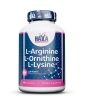 HAYA LABS - L-Arginine L-Ornithine L-Lysine  /100 kapszula