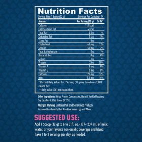   Haya Labs - 100% Pure All Natural Whey Protein / Vanilla - Tejsavófehérje