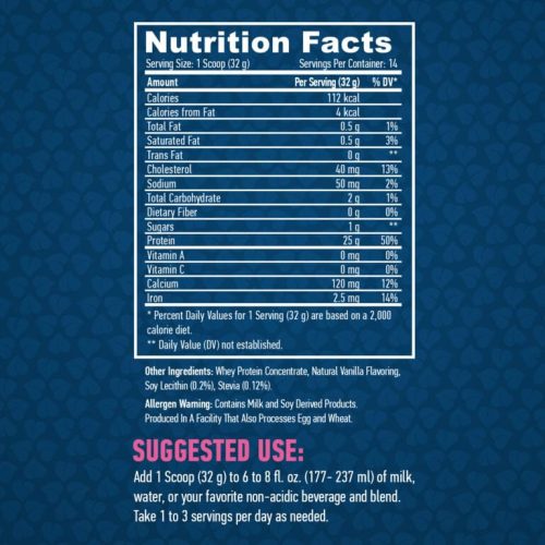 Haya Labs - 100% Pure All Natural Whey Protein / Vanilla - Tejsavófehérje