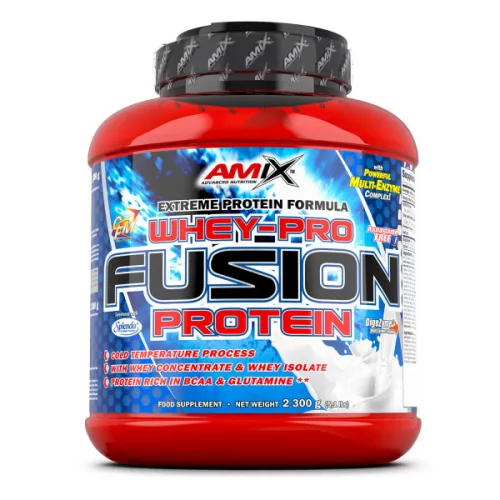 AMIX Nutrition - WheyPro FUSION protein - Tejsavó Fehérje - mangó-ananász - 1000g