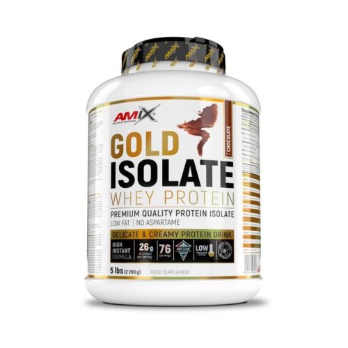 Amix Nutrition - Gold Whey Protein Isolate 2280g - Natural - Tejsavó Fehérje Izolátum