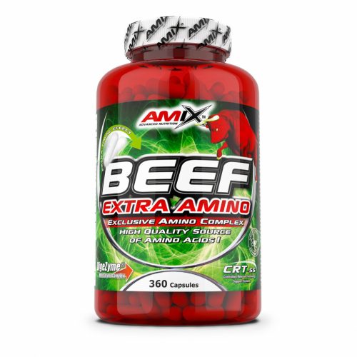 AMIX Nutrition - Beef Extra Amino - 360 caps - Marha aminosav kapszula