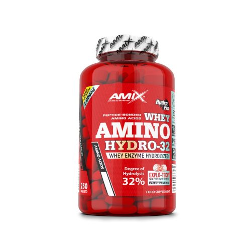 AMIX Nutrition - Amino Hydro 32 - 250 tab / 550 tab - 250 Aminósav tabletta